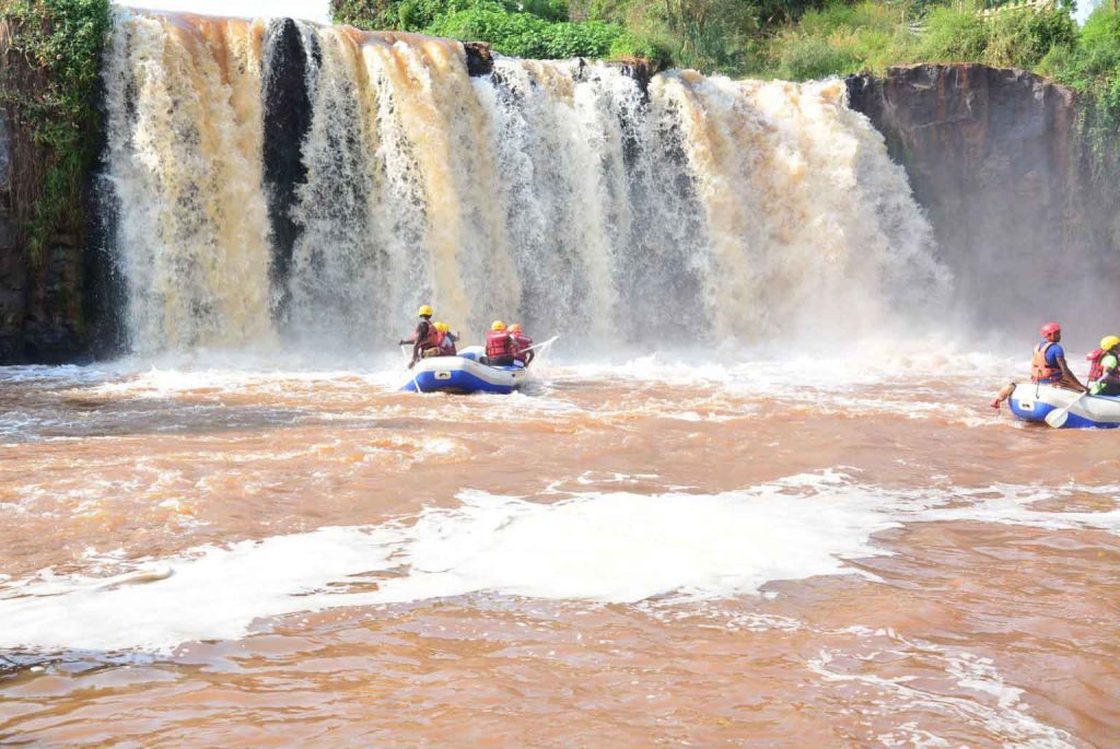 Honeymoon at Rapid Camp Sagana